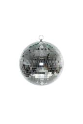 KDMD Silver Disco Bauble 25cm Christmas Ornament - thumbnail 2