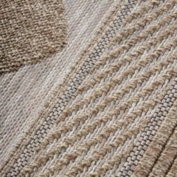 THE RUGS Villeroy & Boch 1809 Wendelin Rug - Soft, Durable Scandy Style in Brown - Size: 155 cm x 230 cm - thumbnail 2