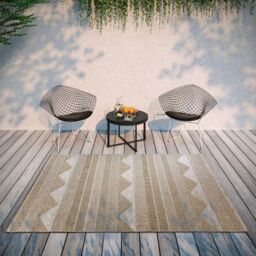 THE RUGS Villeroy & Boch 1809 Wendelin Rug - Soft, Durable Scandy Style in Brown - Size: 155 cm x 230 cm - thumbnail 6