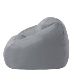 icon Teen Bean Bag Chair Grey Childrens Bean Bags in Light Grey - thumbnail 5