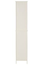 Orsina Practical Design 2 Single 4 Inner Shelves Standing Cabinet, Big Impact Display Cabinet, Slim Storage Unit in Natural - thumbnail 4