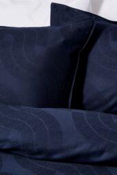 Nalu Nicole Scherzinger 'Leilani' Cotton Sateen Duvet Cover Set in Blue - Size: Single - thumbnail 4