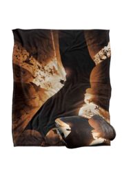 DC Comics Batman Begins - Batman Batman Begins Poster Blanket 152 x 127 cm in White - thumbnail 2