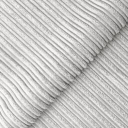 Furnishings For Less UK Luxor Jumbo Cord 3 + 2 Fabric Sofa Suite in Silver - thumbnail 5