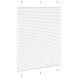 Berkfield Home Pleated Blind White 110x150 cm Fabric Width 109.4 cm Polyester - thumbnail 4