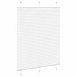 Berkfield Home Pleated Blind White 110x150 cm Fabric Width 109.4 cm Polyester - thumbnail 3