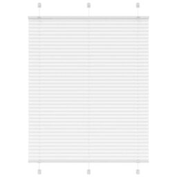 Berkfield Home Pleated Blind White 110x150 cm Fabric Width 109.4 cm Polyester - thumbnail 1