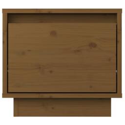 Berkfield Home Elegant Bedside Cabinets 2 pcs Honey Brown 35x34x32 cm Solid Wood Pine - Size: 35 x 34 x 32 cm - thumbnail 5