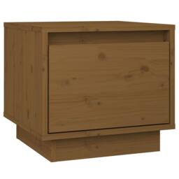 Berkfield Home Elegant Bedside Cabinets 2 pcs Honey Brown 35x34x32 cm Solid Wood Pine - Size: 35 x 34 x 32 cm - thumbnail 6