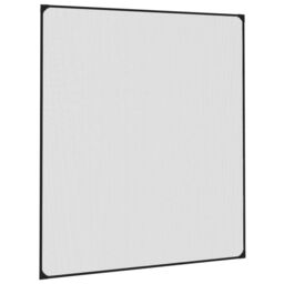 Berkfield Home Magnetic Insect Screen for Windows Anthracite 120x140 cm in Black - thumbnail 2