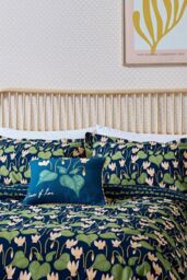 'Flower Of Love' Cotton Duvet Cover Set - thumbnail 3
