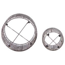 Wyld and Coco Light Brown PE Rattan Planter Set of 2 with Plastic Inserts - thumbnail 7