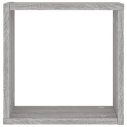 Berkfield Home Wall Cube Shelves 6 pcs Grey Sonoma 30x15x30 cm - Size: 30 x 15 x 30 cm - thumbnail 6