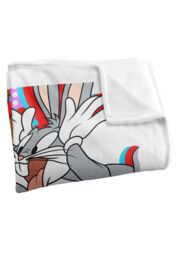 Warner Brothers Looney Tunes Officially Licensed Silky Touch Super Soft Throw Blanket 152 x 127 cm in White - thumbnail 3