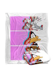 Warner Brothers Looney Tunes Officially Licensed Silky Touch Super Soft Throw Blanket 152 x 127 cm in White - thumbnail 2