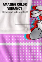 Warner Brothers Looney Tunes Officially Licensed Silky Touch Super Soft Throw Blanket 152 x 127 cm in White - thumbnail 4