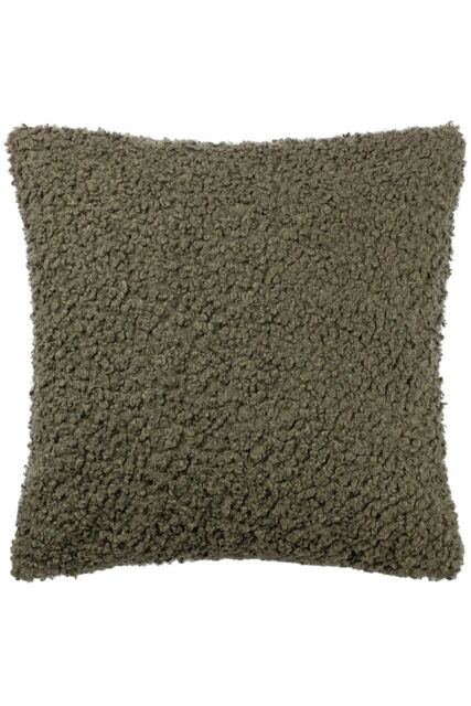 Yard Cabu Chunky Boucle Cushion in Khaki - Size: 45 cm x 45 cm - image 1