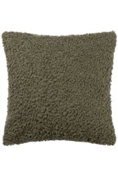 Yard Cabu Chunky Boucle Cushion in Khaki - Size: 45 cm x 45 cm - thumbnail 1