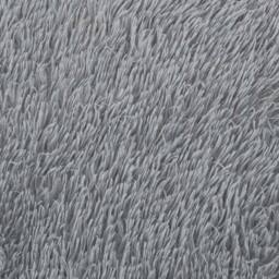 Berkfield Home Shaggy Rug High Pile NAVARRA Light Grey 200x200 cm Polyester - Size: Medium - thumbnail 9