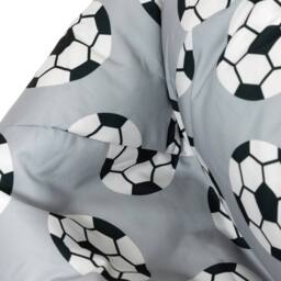 icon Kids Printed Football Childrens Childrens Bean Bag Armchair in Pale Grey - Size: Medium - thumbnail 6