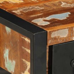 Berkfield Home Bedside Cabinets 2 pcs Multicolour Solid Rough Wood Mango - thumbnail 9