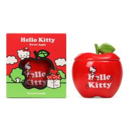 Hello Kitty Apple Shaped Scented Candle - Sweet Apple - 170G (1-Wick) - HKD004AP in Red - Size: Medium
