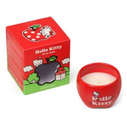 Hello Kitty Apple Shaped Scented Candle - Sweet Apple - 170G (1-Wick) - HKD004AP in Red - Size: Medium - thumbnail 2