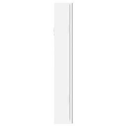 Berkfield Home Mirror Jewellery Cabinet with LED Lights Wall Mounted White - thumbnail 5