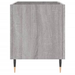Berkfield Home Record Cabinet Grey Sonoma 74.5x38x48 cm Engineered Wood - thumbnail 5