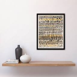 Artery8 Paul Klee Framed Wall Art Print Cooling in a Hot Zone Garden Abstract - Size: A4 - thumbnail 2