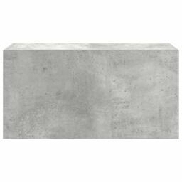 Berkfield Home Decorative Bathroom Wall Cabinet Concrete Grey 60x25x30 cm Engine - Size: 60 x 25 x 30 cm - thumbnail 6