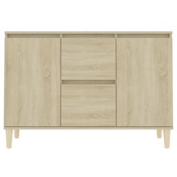Berkfield Home Sideboard Sonoma Oak 103.5x35x70 cm Engineered Wood in Brown - thumbnail 5