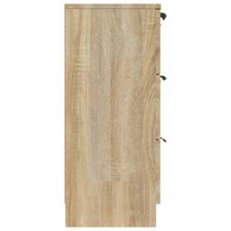 Berkfield Home Sideboard Sonoma Oak 60x30x70 cm Engineered Wood in Brown - Size: 60 x 30 x 70 cm - thumbnail 6