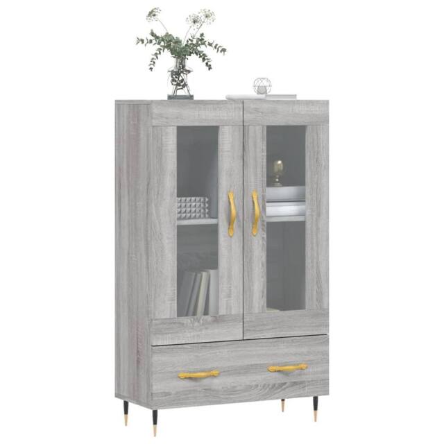 Berkfield Home Highboard Grey Sonoma 69.5x31x115 cm Engineered Wood - image 1