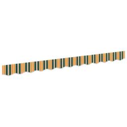 Berkfield Home Awning Valance for 3 m Frame Green & Yellow 2.8x0.2 m - thumbnail 2