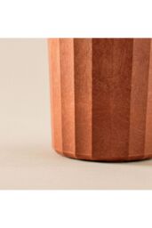 Cosmic Toothbrush Holder, Bathroom Tumbler, Brown Avenir Collection in Red - thumbnail 4