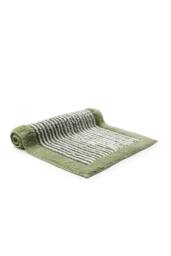 CHRISTY 'Portobello Stripe' Coastal Inspired Bath Rugs in Green - thumbnail 2