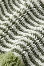 CHRISTY 'Portobello Stripe' Coastal Inspired Bath Rugs in Green - thumbnail 4