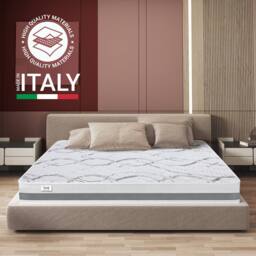The White Stone Memory Foam Mattress, 27cm Height, Hypoallergenic - 100 x 160 cm in White - thumbnail 3