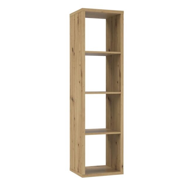 Furniture To Go Mauro 3 Shelves Storage Unit in in Brown - image 1