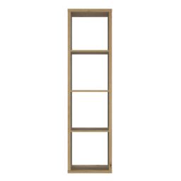 Furniture To Go Mauro 3 Shelves Storage Unit in in Brown - thumbnail 2