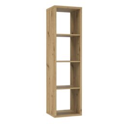 Furniture To Go Mauro 3 Shelves Storage Unit in in Brown - thumbnail 1