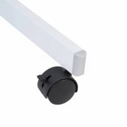 SPETLEK Rolling Double Sided Magnetic Whiteboard Flip Stand Home School in White - thumbnail 8