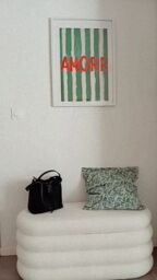 Nordlys Scandinavian Design Bench with Storage in White - thumbnail 9