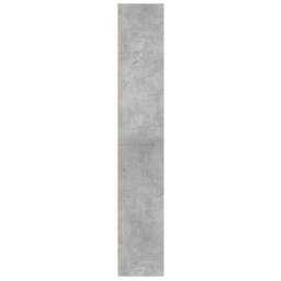 Berkfield Home Decorative Bookcase Concrete Grey 60x24x143 cm Engineered Wood - Size: 60 x 24 x 143 cm - thumbnail 5
