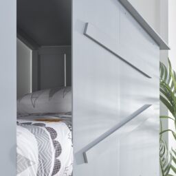 Birlea Solid Wood Bunk Beds Safari 3FT Single Bed Pine Frame in Grey - thumbnail 2