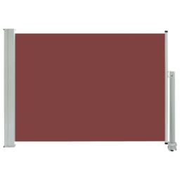 Berkfield Home Patio Retractable Side Awning 80x300 cm Brown - thumbnail 2