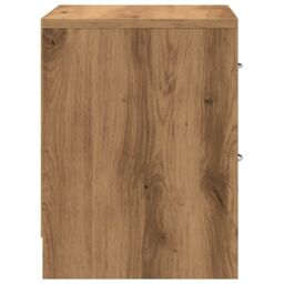Berkfield Home Bedside Cabinets 2 pcs Artisian Oak 40x30x40 cm Engineered Wood in Brown - Size: 40 x 30 x 40 cm - thumbnail 6