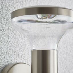 Loops IP44 Outdoor LED Lamp Stainless Steel Wall Light Modern Porch Vase Cool White - thumbnail 4