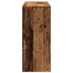 Berkfield Home Sideboard Old Wood 102x33x75 cm Engineered Wood in Brown - Size: 102 x 33 x 75 cm - thumbnail 5
